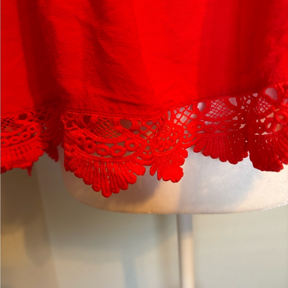 LOVERS + FRIENDS x REVOLVE Life's A Beach Top in Red Orange - Picture 5 of 8